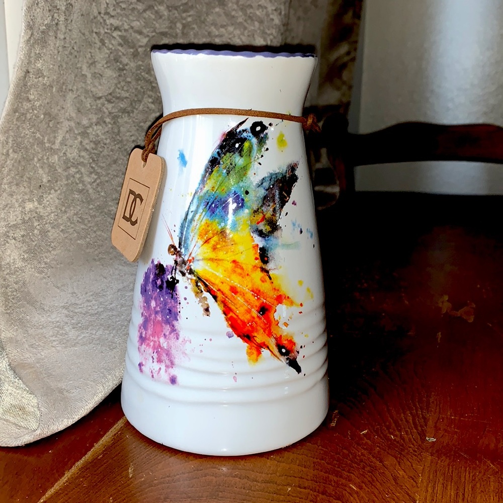 Butterfly Vase